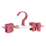 Cintres à clip pour enfants en berry