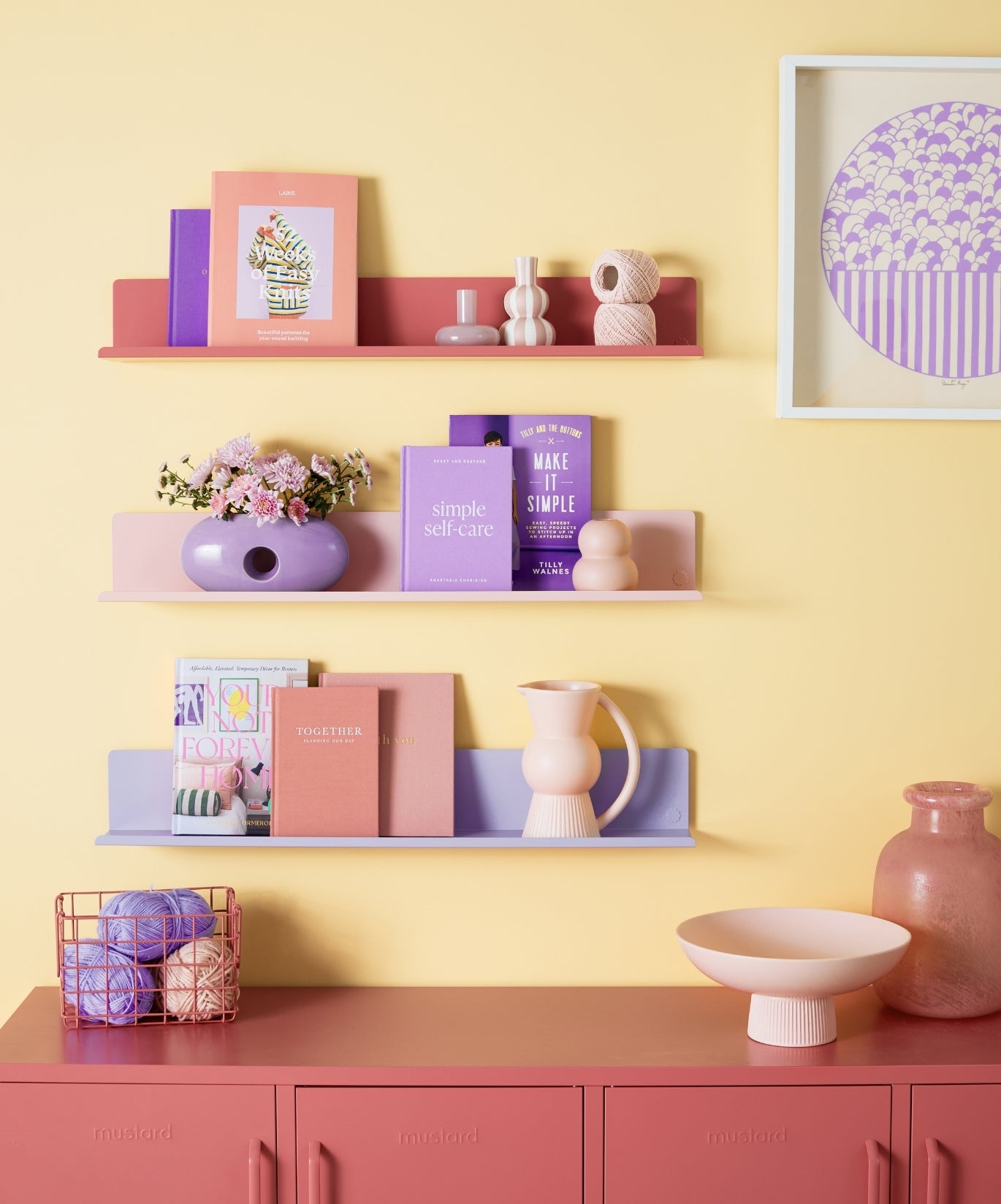 The Ledge en lilas - Large