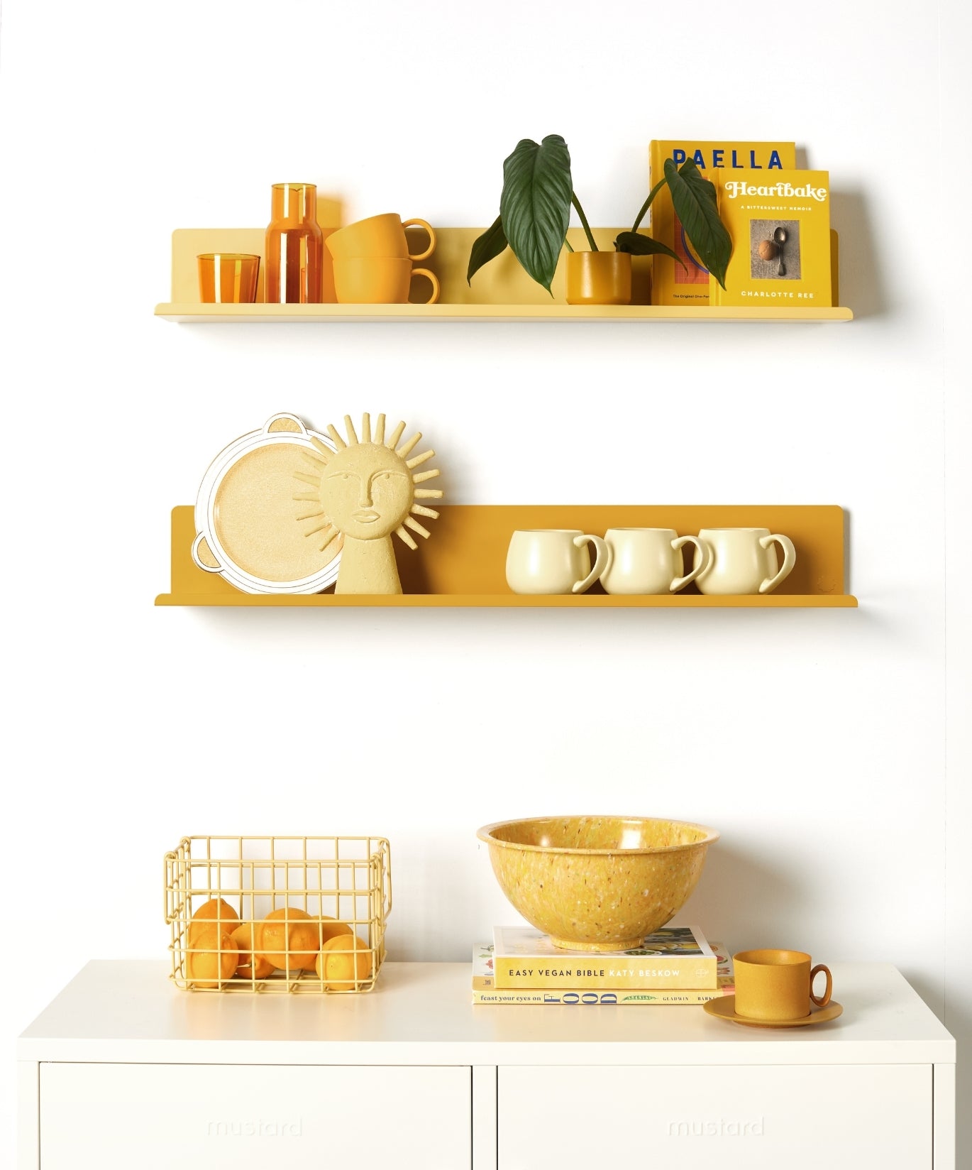 The Ledge en Mustard - Large