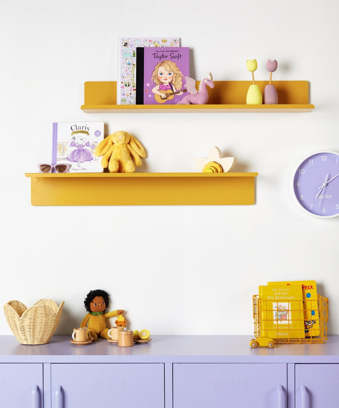 The Ledge en Mustard - Large