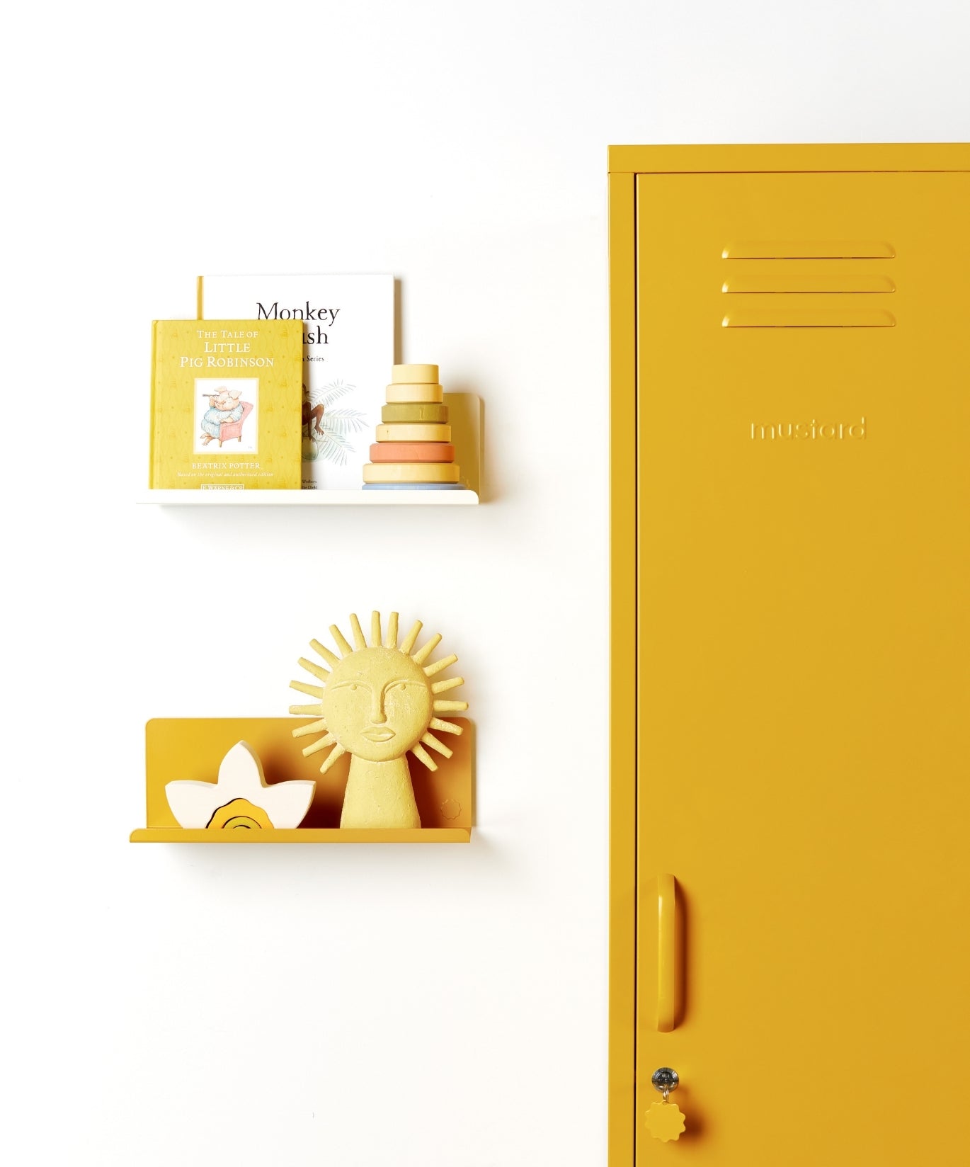 The Ledge en Mustard - Petit