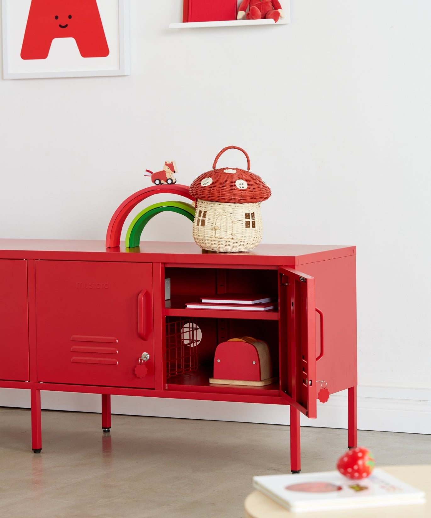 L'Standard en coquelicot