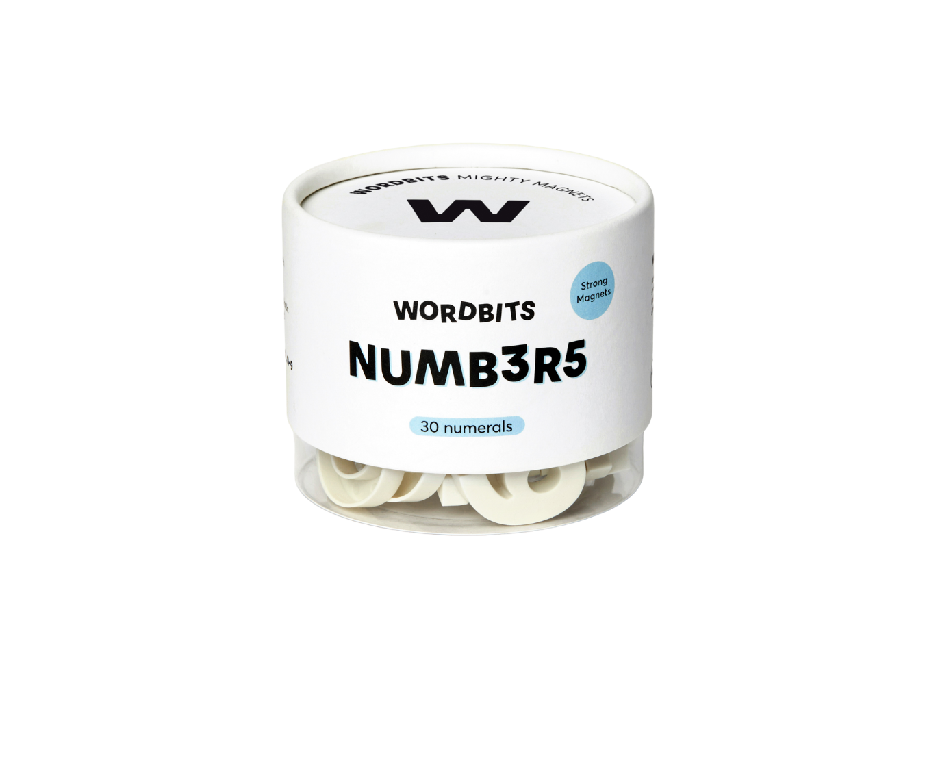 Aimants à chiffres en os par Wordbits