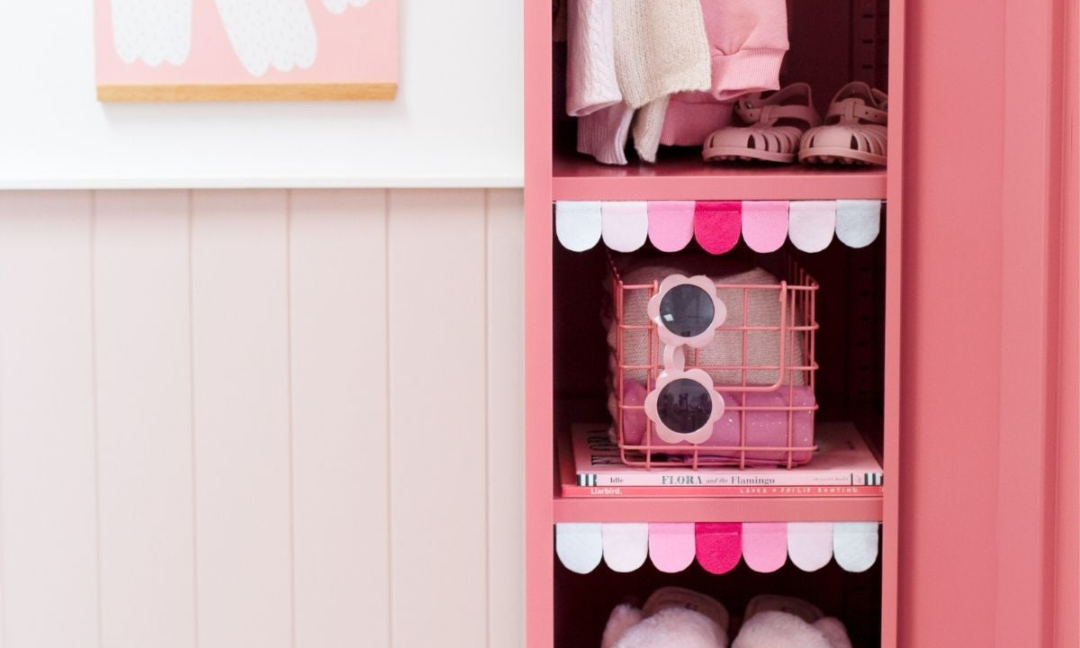 creare il proprio bunting in feltro