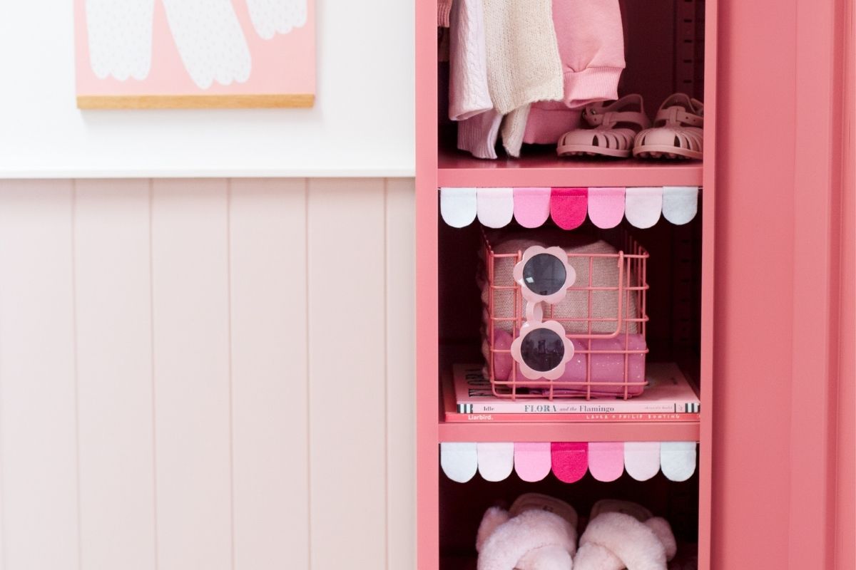 creare il proprio bunting in feltro