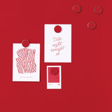 I Buttons in papavero