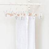 Appendini a clip per bambini in gesso