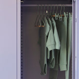 Appendini a clip per bambini in salvia