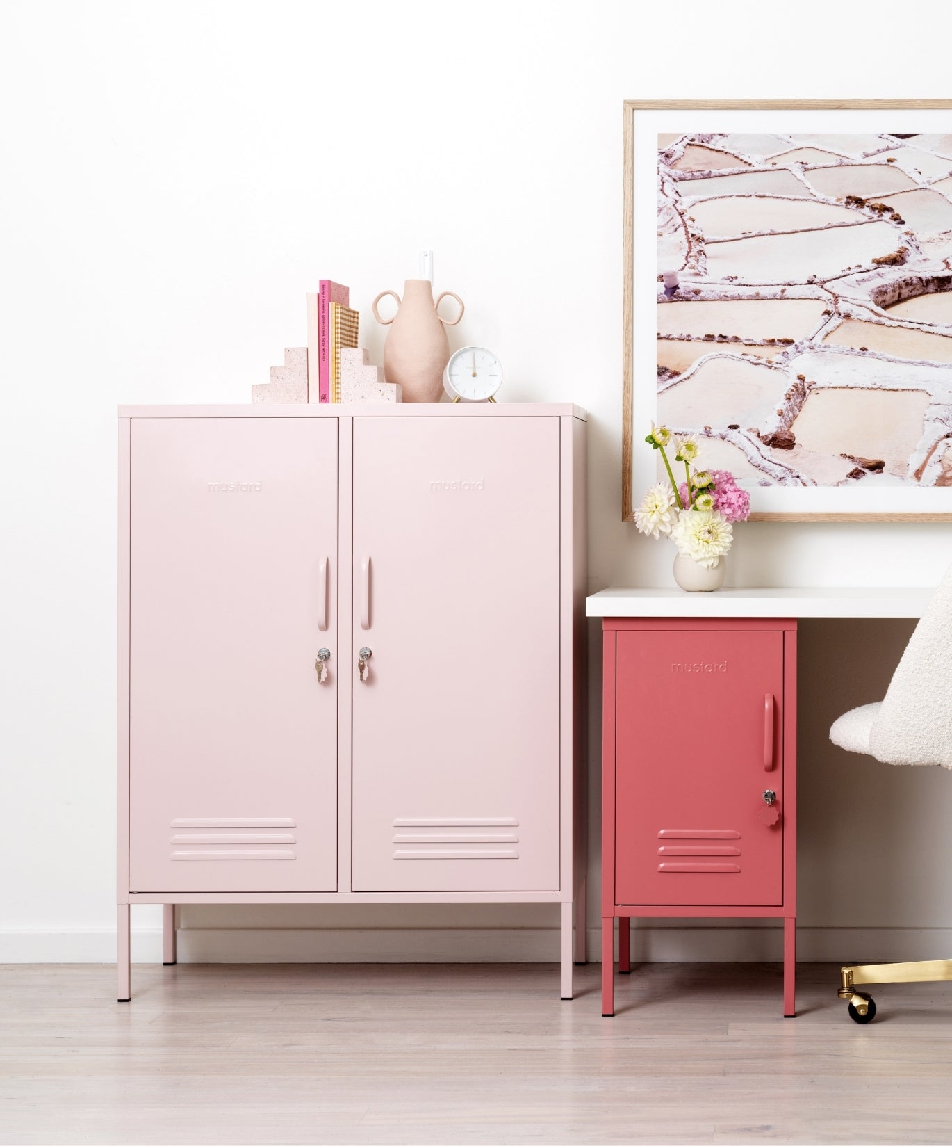 Il modello Midi in Blush