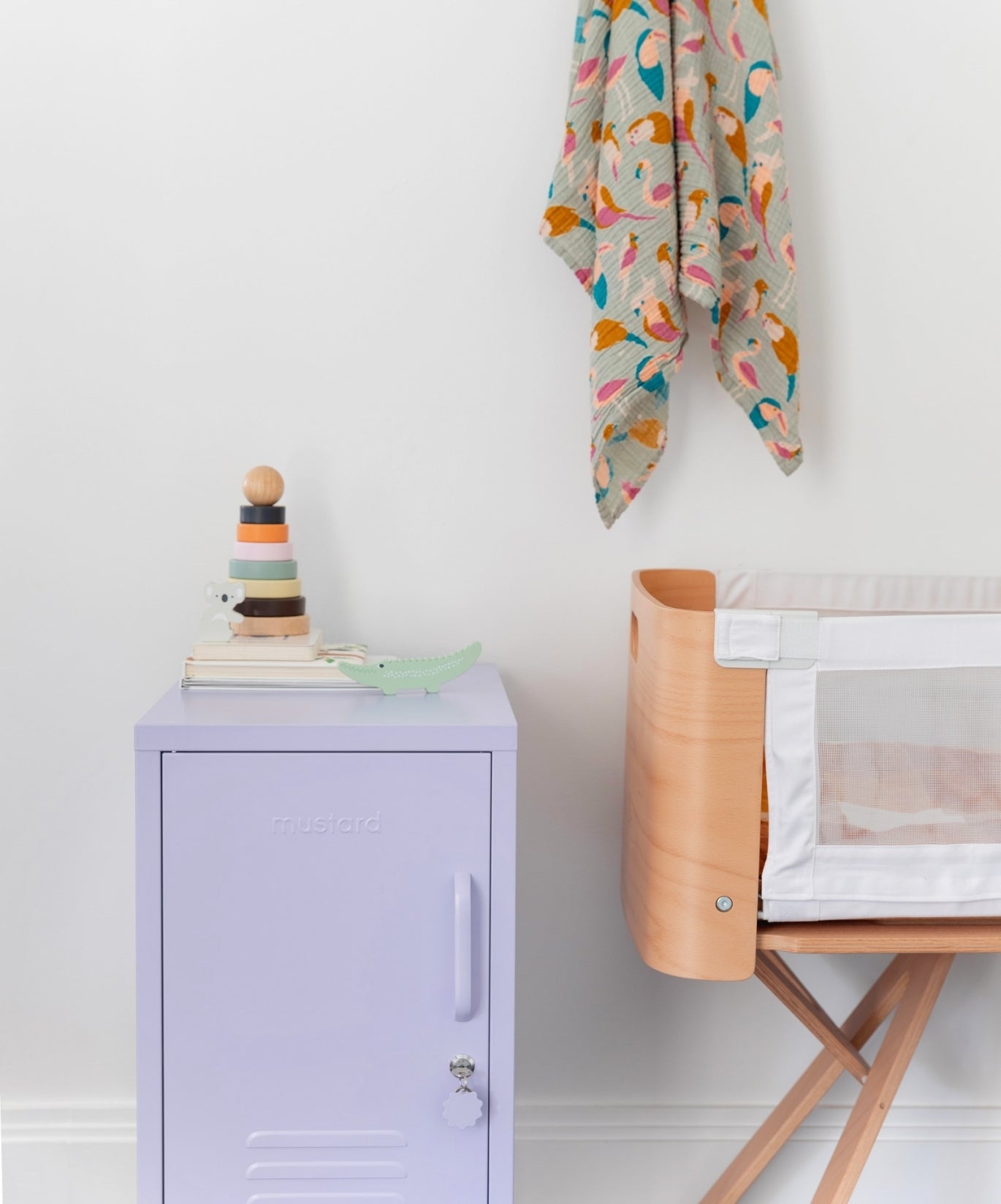 Il modello Shorty in lilla a sinistra