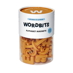 Magneti alfabetici in Mustard di Wordbits