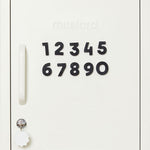 Magneti numerici in nero di Wordbits