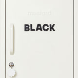 Magneti dell'alfabeto in nero di Wordbits