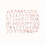 Magneti dell'alfabeto in Blush di Wordbits