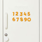 Magneti numerici in Mustard di Wordbits