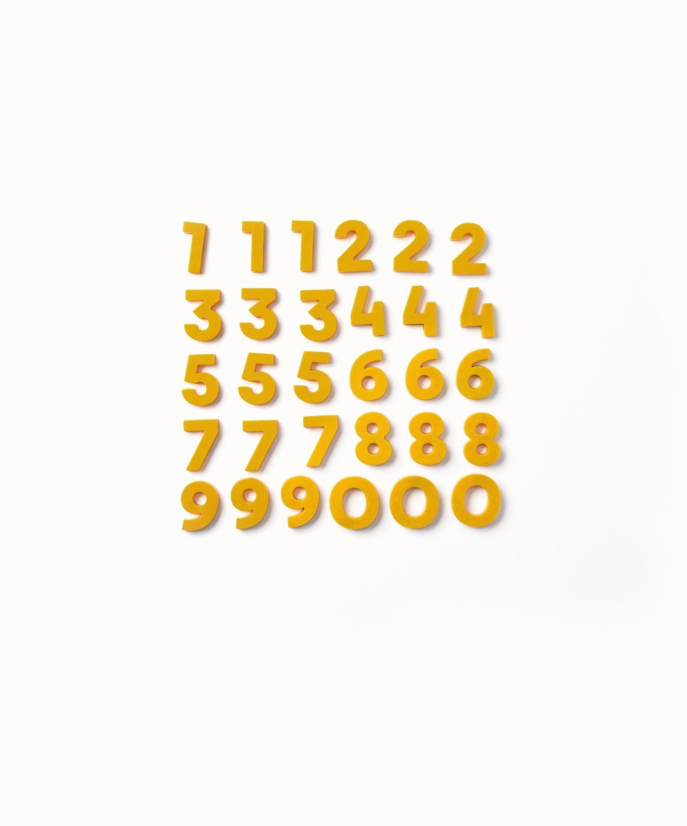 Magneti numerici in Mustard di Wordbits