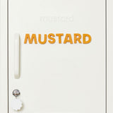 Magneti alfabetici in Mustard di Wordbits